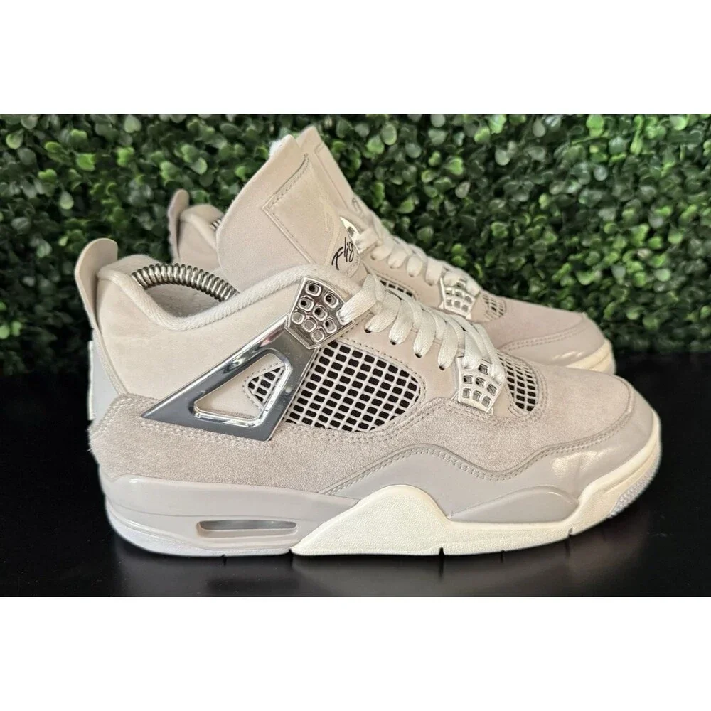 Nike Air Jordan 4 Frozen Moments AQ9129-001 W 8 M 6.5 Preowned Clean
